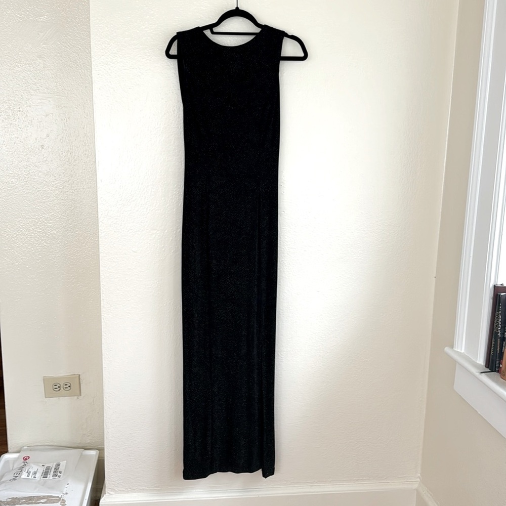 GLITTERY Y2K Betsy & Adam formal dress